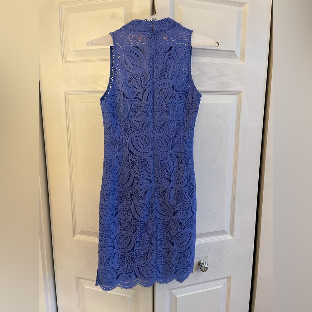 Lilly Pulitzer Gorgeous Blue Dress, Great Condition, Size 0.